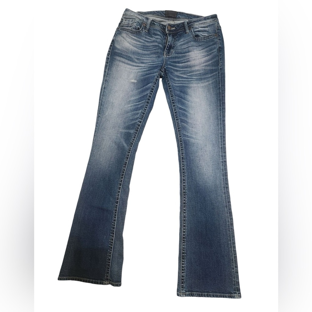 Buckle Black Bootcut jeans